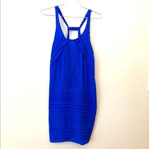 Greylin silk royal blue dress